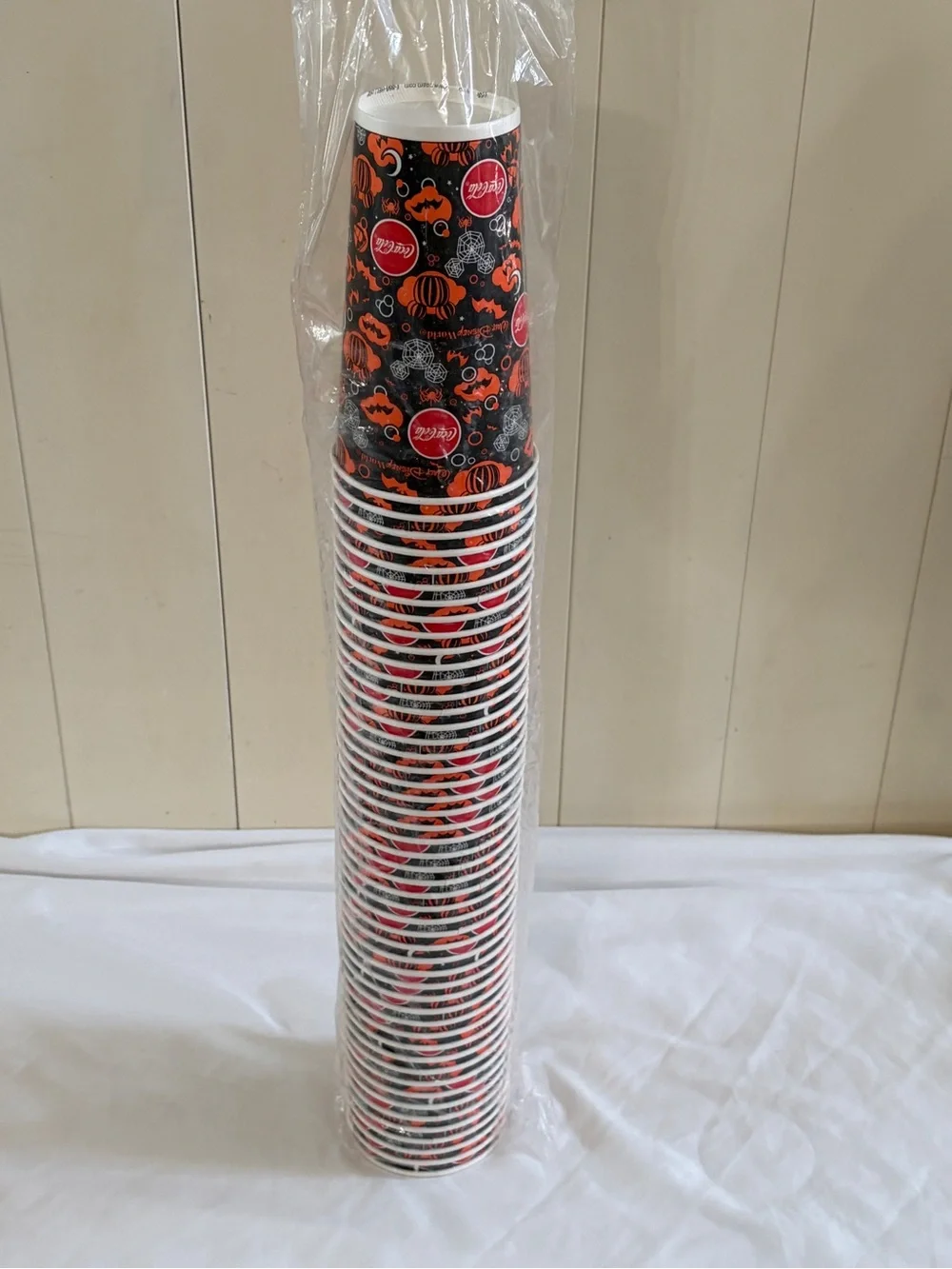 50 COUNT Disney Coca Cola Halloween Paper Disposable Cup Food Service
